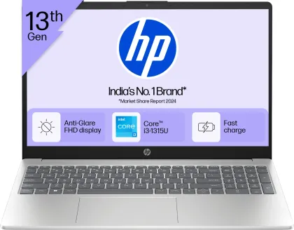 HP 15-fd0574TU Laptop (13th Gen Core i3/ 16GB/ 512GB SSD/ Win11 Ho… Prices